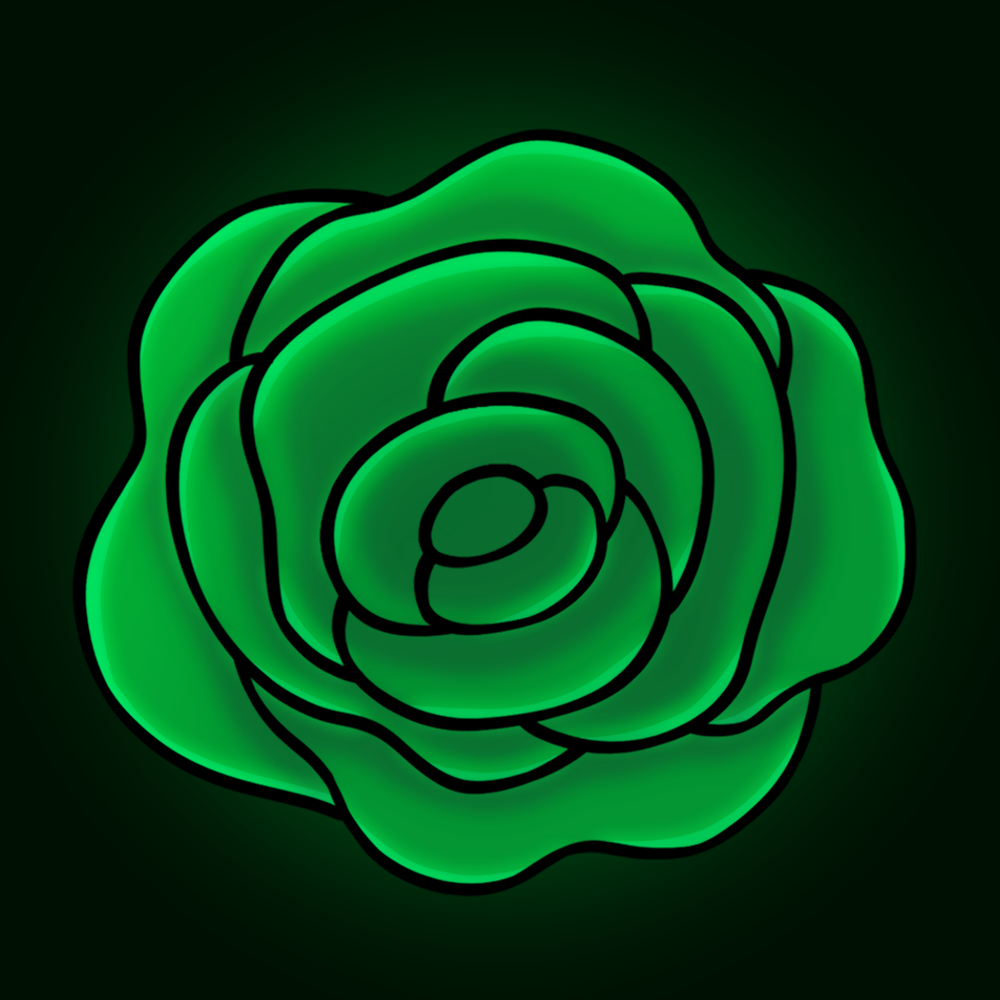 Eddsworld Green Rose Icon